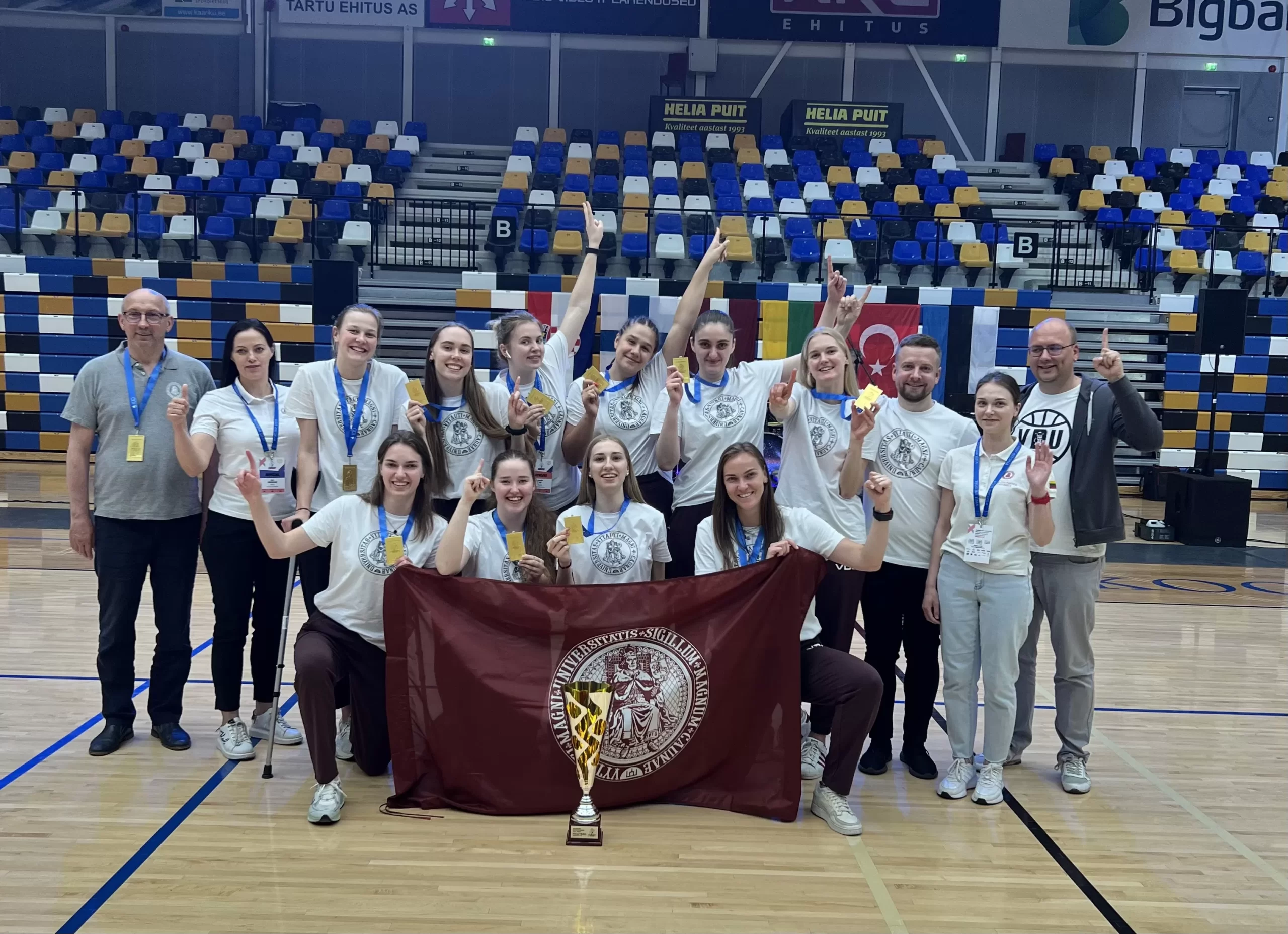VDU sportininkai
