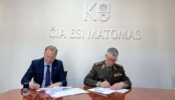 Klaipėdos universiteto ir Lietuvos kariuomenės bendradarbiavimo sutartis