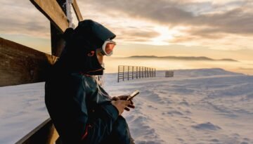 Išmanieji įrenginiai žiemą