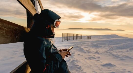 Išmanieji įrenginiai žiemą