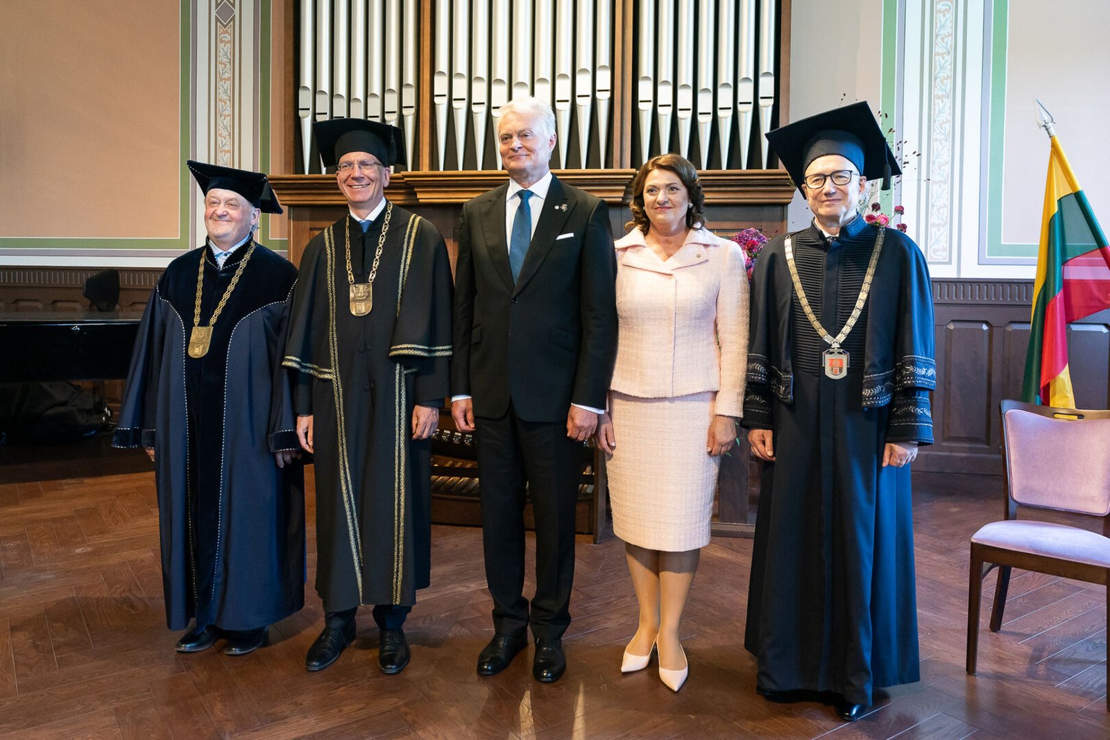 Edgarui Rinkevičiui – Klaipėdos universiteto garbės daktaro vardas